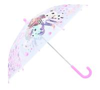 Vadobag Stockschirm rosa transparent | Gabby´s Dollhouse | Kinder Regenschirm