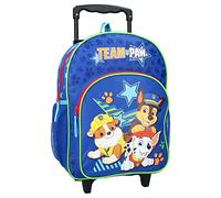 Vadobag Trolley Paw Patrol Rescue Squad, Kinder Rucksack Koffer, 38 cm, blau