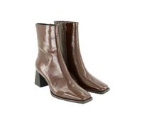 Vagabond Hedda Damen Klassische Stiefel Lackleder | Stiefeletten, Chocolate, Bordeaux, Reißverschluss, Damen, Schuhe