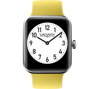 Vagary By Citizen yellow unisex smartwatch X02A-004VY slicone strap