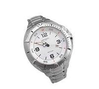 Vagary Unisex-Armbanduhr IE6-414-11 Quarz (Batterie) Stahl Zifferblatt weiß Armband Stahl