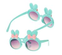 Vaguelly 2stücke Pack Junge Mädchen Sonnenbrillen Für Jungen Und Mädchen Aus Hochwertigem Harz Und Pc-material Party-sonnenbrillen Mit Cartoon-design Sommerliche Accessoires Für Junge