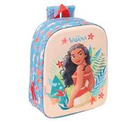 Vaiana 3D-Kinderrucksack, leicht zu reinigen, ideal für Kinder verschiedener Altersgruppen, bequem und vielseitig, Qualität und Widerstandsfähigkeit, 22 x 10 x 27 cm