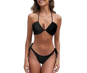 VaiKanhai Bikini Mit Fransen Damen Bräunungsdurchlässiger Bikini für Damen, schmale Passform, hohl, durchscheinend, Nicht empfindlich, für Strand, Bad, Sonnenbaden, Keine Sonnenflecken,