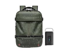 Vakuum-Kompressionsrucksack - wasserdicht 48 Liter erweiterbar Gepäck - Kompressor-Taschen zum platzsparenden Campen, Abenteuer, Reisen, Pendeln, Notfall, grün, riferimento alla descrizione