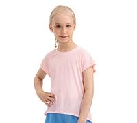 Valcatch Mädchen-Sport-T-Shirt, Kinder Kurzarm-T-Shirts, Quik Dry, Active Performance Shirts für Schule, Tanz, Tennis, Training