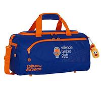 Valencia, Blau/orange, 260x120x150 mm, Sporttasche