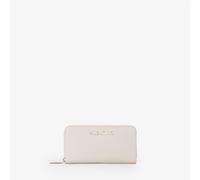Valentino Fosca Re Zip Around Wallet Ecru