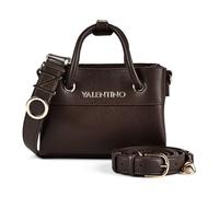 VALENTINO BAGS Handtasche mit Label-Detail Modell 'ALEXIA' in Dunkelbraun, Größe 1