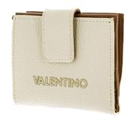 VALENTINO Alexia Zip Around Wallet Bianco / Cuoio