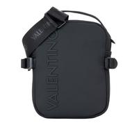 Umhängetasche VALENTINO BAGS "AXEL", Damen, Gr. B/H/T: 16cm x 21cm x 5cm, schwarz, Textil, Taschen Umhängetasche, Mini Bag, Schultertasche, Crossbody mit auffälligem Schulterriemen (71923031-0) schwar