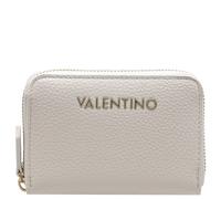 VALENTINO Alexia Zip Around Wallet Bianco/Cuoio