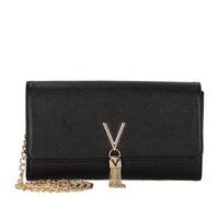 Valentino Bags Umhängetasche Divina Lederimitat Damen Schwarz/Gold