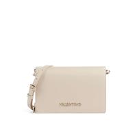 VALENTINO BAGS Handtasche mit Label-Applikation Modell 'EMBER' in Ecru, Größe 1