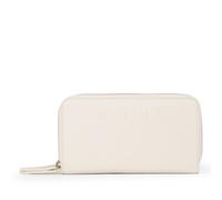 VALENTINO Rised Re Zip Around Wallet Ecru