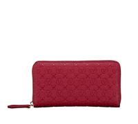 Valentino Geldbörse Samba Re Zip Around Wallet Rosso Scuro weinrot