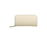 Valentino Rised Re Zip Around Wallet Ecru