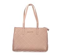 Laptop Schultertasche mit Kontrasten und Reißverschluss - Größe: UNI