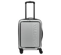 Valentino Bags Lexplor - 4-Rollen-Kabinentrolley mit Vortasche 14" 55 cm (silver)