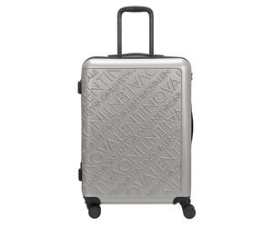 Valentino Bags Mars Carry On - 4-Rollen-Trolley M 65 cm (silber)