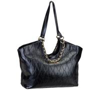 Valentino Crystelle Shopper Tasche 39 cm schwarz