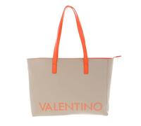 Valentino Bags Womens Tote Portia Shoulder Bags, Ecru/ARANC Fluo