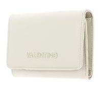Valentino Bags Geldbörse Brixton Damen Lederimitat ecru mit Logoschriftzug