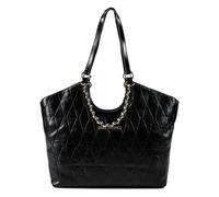 Valentino Crystelle Shopper Tasche 39 cm schwarz