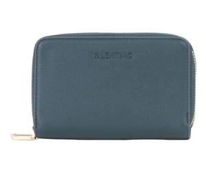 VALENTINO Farn Zip Around Wallet Petrolio
