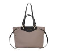 VALENTINO Fiamma Re Shopping Bag Taupe / Nero
