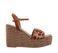 Valentino Garavani Espadrilles - Wedge Espadrillas - Gr. 41 (EU) - in Braun - für Damen