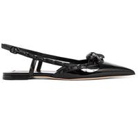 Valentino Garavani Loafer - Rockstud Bow T.05 Ballerina - Gr. 38 (EU) - in Schwarz - für Damen