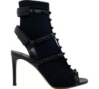 Valentino Garavani Sandalen - Valentino Rockstud Sock Heel Sandals - Gr. 41 (EU) - in Schwarz - für Damen