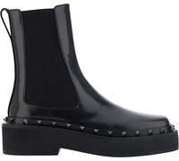 Valentino Garavani Stiefel & Boots - Beatle Rockstud Boot - Gr. 36,5 (EU) - in Schwarz - für Damen