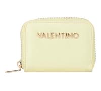 Valentino Geldbörse Delia Re Zip Around Wallet Vaniglia hellgelb
