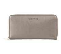 VALENTINO Farn Zip Around Wallet Gun Metal