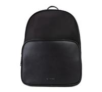Cityrucksack VALENTINO BAGS "BACKPACK IRONS", Gr. B/H/T: 30cm x 40cm x 11cm, schwarz, Lederimitat, Rucksäcke Cityrucksack, Unisex Freizeitrucksack, Businessrucksack mit Tragegriff (41391525-0) schwarz