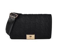 Umhängetasche VALENTINO BAGS "JELLIES", Damen, Gr. B/H/T: 8cm x 15cm x 25,3cm, schwarz (nero), Lederimitat, Taschen Umhängetasche, Damen Handtasche, Clutch mit Logoschriftzug (77473711-0) nero