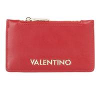 Valentino Kartenhalter Clio Re Zip Around Wallet Rubino rot