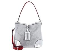 VALENTINO Label Bucket Bag Argento