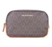 VALENTINO Lady Re Soft Cosmetic Case MORO / CUOIO