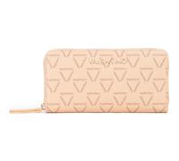 VALENTINO Lady Re Zip Around Wallet Beige / Multicolor
