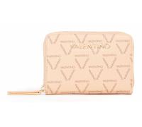 VALENTINO Lady Re Zip Around Wallet Beige / Multicolor