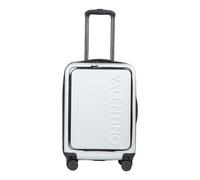 Valentino, LEXPLOR (VV7JG01P), VALIGIE MAT.PLAST.STAMPATE - ABS, SMALL-Size Carry ON Suitcase, Silver (Unisex)