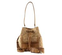 VALENTINO Liuto Bucket Bag Beige / Multicolor