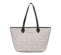 VALENTINO Logo Shopping Bag Beige / Nero