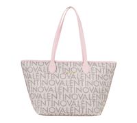 VALENTINO Logo Shopping Bag Beige / Rosa