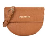 Umhängetasche VALENTINO BAGS "PANSY", Damen, Gr. B/H/T: 24,5cm x 19cm x 8cm, cognac, Lederimitat, Taschen Umhängetasche, Damen Schultertasche, Mini Bag, Handtasche mit modischer Logoprägung (55505628-