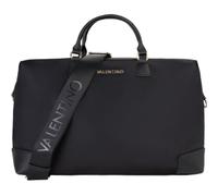 Henkeltasche VALENTINO BAGS "JENNY RE", Damen, Gr. B/H/T: 45cm x 35cm x 23cm, schwarz (nero), Polyester, Taschen, Damen Handtasche, mit Logoschriftzug (87188505-0) nero