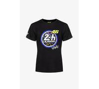 Valentino Rossi 46 - Le Mans 24 Heures T-Shirt,Black,XL